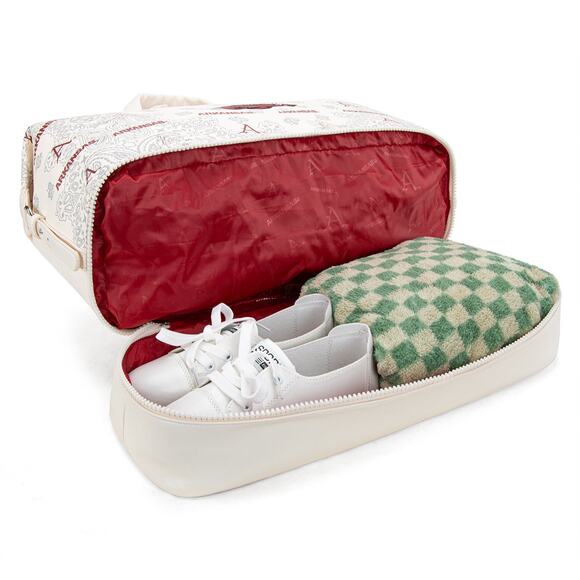 U Arkansas Razorbacks Light Beige Duffle Travel/Gym Bag *Brand NEW w/ Tags* - Picture 6 of 9